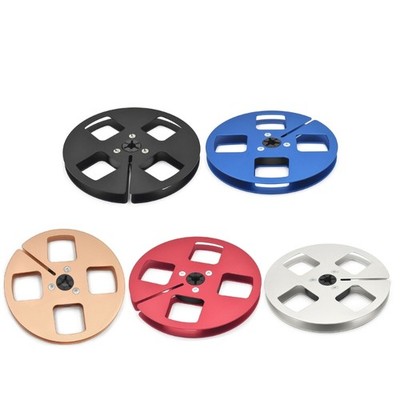 5inch 4 Hole Alloys Sound Reels Smooth Operation Studio Recording Equipment