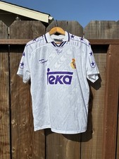 Vintage Real Madrid Home Kit Raul 7 Size L