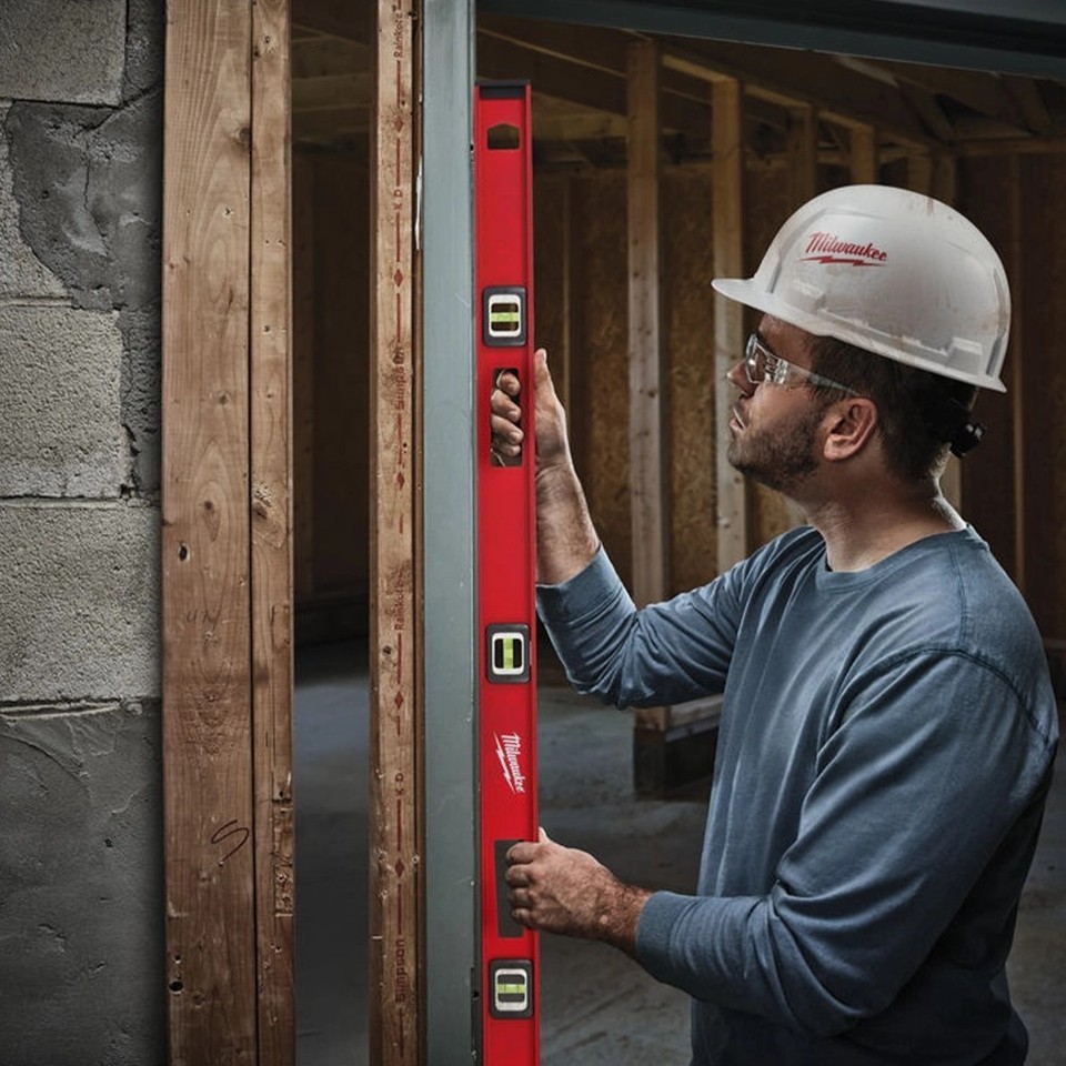 Milwaukee 4932478565 Magnetic I-Beam Spirit Level 600mm 24in Aluminium ...