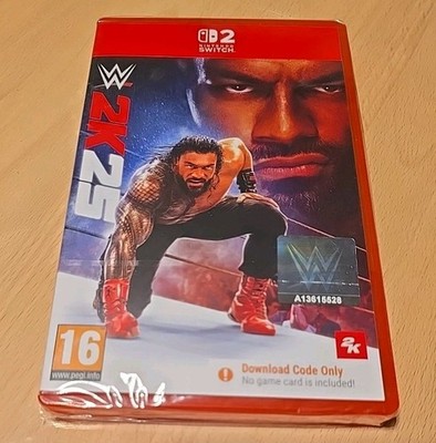 WWE 2K25 - Game Key Card - Nintendo Switch 2 - Neu & OVP - EU Version