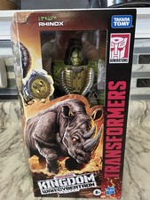 Transformers Kingdom Rhinox Voyager Class War for Cybertron Beast Wars Figure