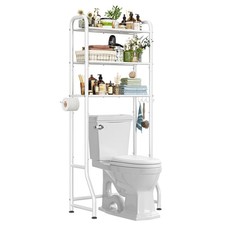 Mueble Para Ba o Organizador Sobre Inodoro De Metal 3 Estantes Accesorios Cosas