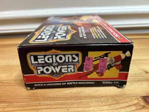 Vtg Tonka 1986 Legions of Power Tech Dynasty Space Attackers Lt. Nimrod #8110 - Picture 11 of 18