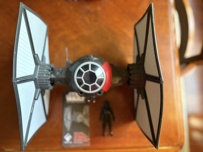 Hasbro Star Wars Episode VII Force Awakens 3.75'' First Order TIE Fighter! Loose