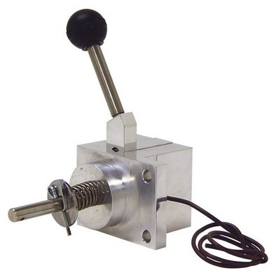V-Factor 17764 Chrome Lever Solenoid Start System - Big Twin & Shovelhead 65-88