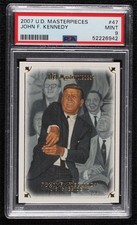 2007 UD Masterpieces John F Kennedy #47 6ns