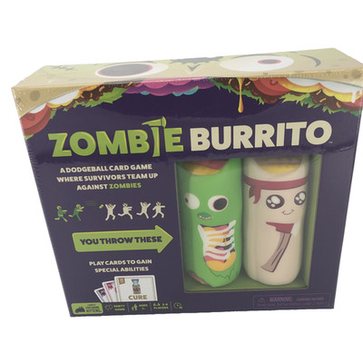 Zombie Burrito Game by Exploding Kittens Dodgeball Card Game New