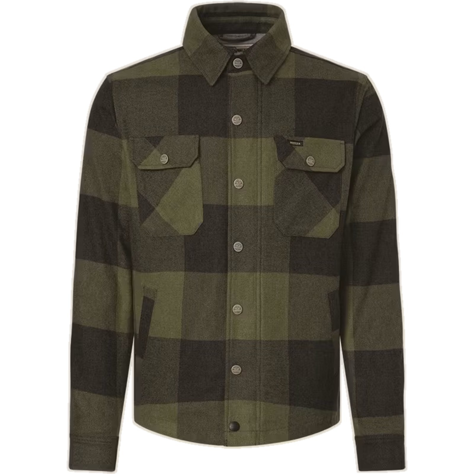 ROKKER Dakota Rider Men's Motorcycle Shirt 3XL Green Jacket With Protectors