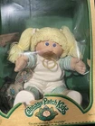 Cabbage Patch Kids Blonde Girl Doll 1983 Outfit Birth Certificate Original Pack…