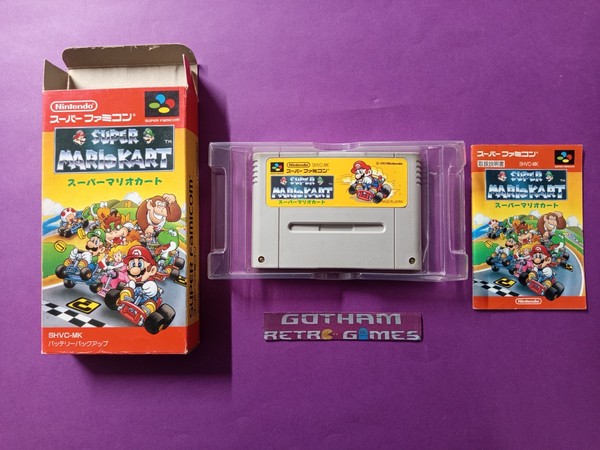 Super Mario Kart Super Famicom SFC NTSC Leer
