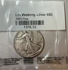 1945-S Walking Liberty Half Dollar Circulated Littleton Coin Co. Fine