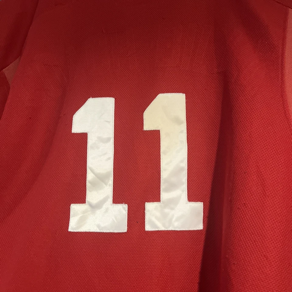 Majestic Philadelphia Phillies Jersey Men's Size 2XL Red Baseball Gear - Image 4 of 4