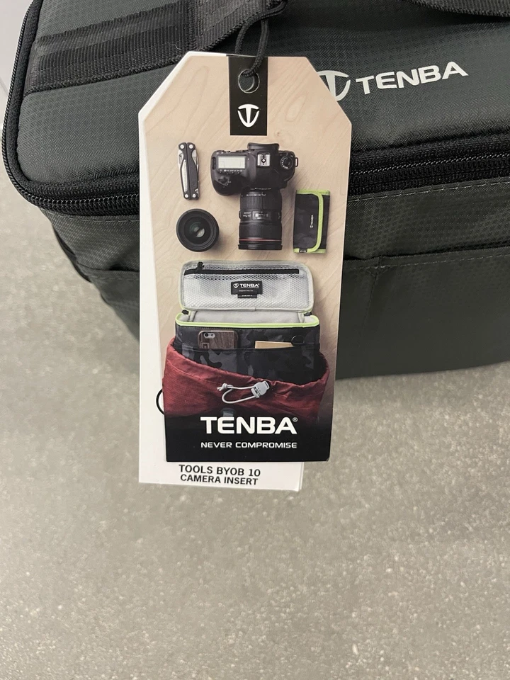 Tenba Tools BYOB 10 - Bag Insert (Black)- Turns any bag into a camera bag - Image 2 of 4
