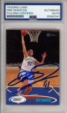Dirk Nowitzki Autographs Cards and Photos for Panini 7