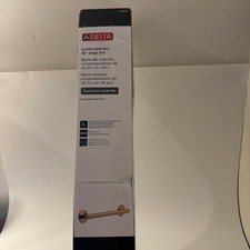 Delta Contemporary 18" Grab Bar Champagne Bronze 41818-CZ Bathroom Safety