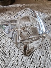 Teelichhalter Orrefors Sweden Kristal Midcentury Glas