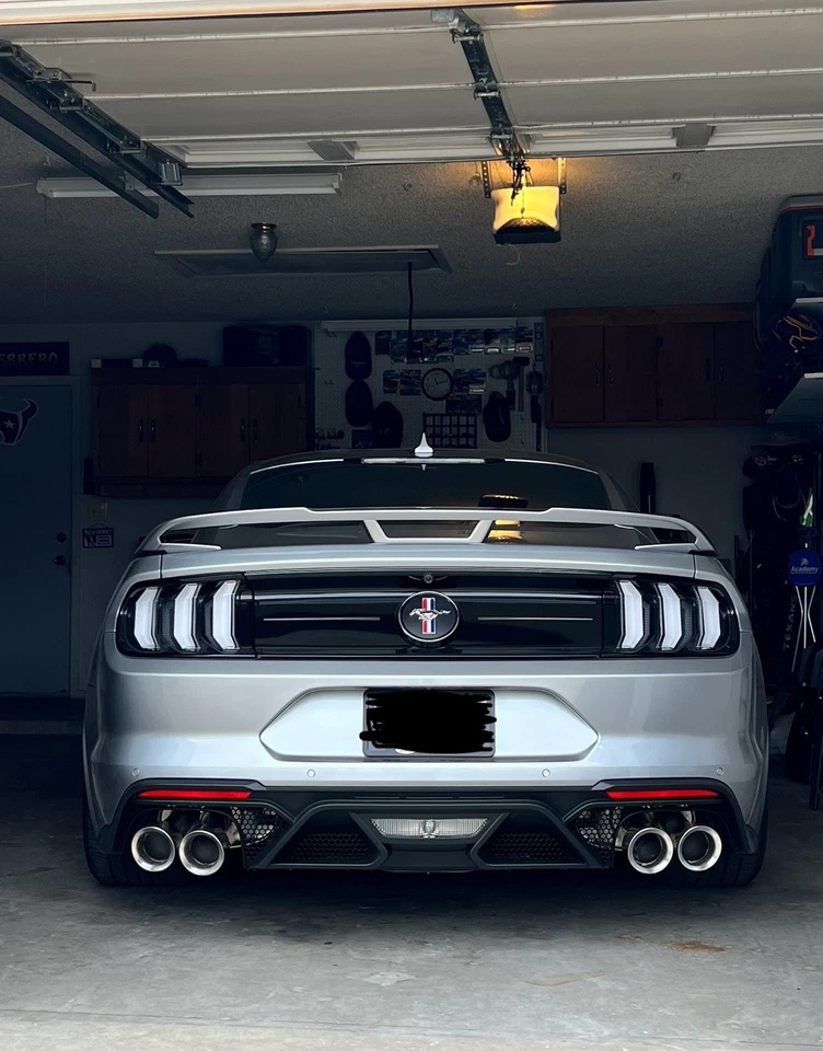 2018-23 FORD MUSTANG GT MACH 1 OEM REAR LEFT & RIGHT MUFFLER EXHAUST SET - Image 2 of 4