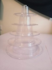 5 Tier Macaron Display Stand Wedding Party Cake Dessert Tower Rack