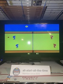 RealSports Baseball Football Tennis Volleyball (Atari 2600) Tested Lot Of 4