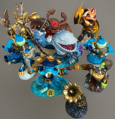 Konvolut 10 x Skylanders Figuren unbekannt welche sie sind - Konsolenfiguren