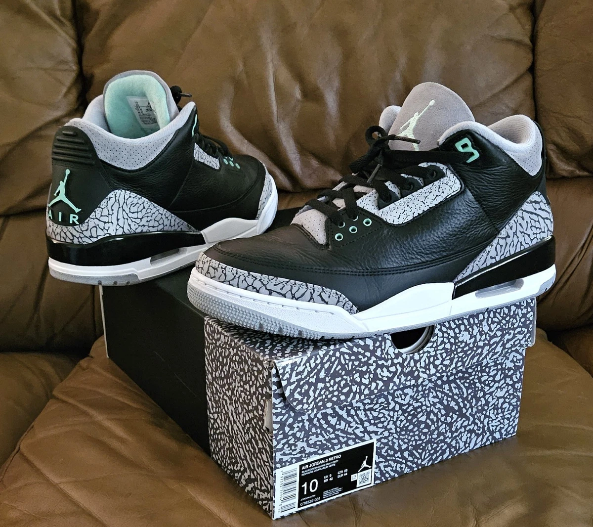 Jordan 3 Retro Wolf Grey - огромный выбор по лучшим ценам | eBay