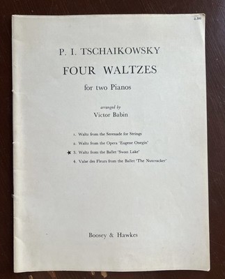 Waltz from the Ballet Swan Lake TSCHAIKOWSKY two Pianos Duet arranged by Babin