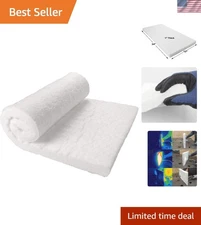 Lightweight Fireproof Ceramic Fiber Insulation Blanket 2400°F - Made in the USA