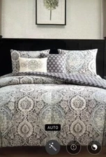 VCNY Reversible Comforter Set Valencia Blue Full/Queen