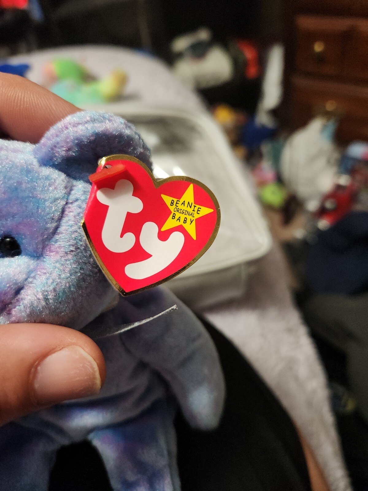 Clubby II" 1999 TY Beanie Baby *MINT CONDITION, Rare, Tag ERRORS* - Picture 2 of 11