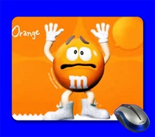 M & M Chocolate Candy Computer Mouse Pad  m14
