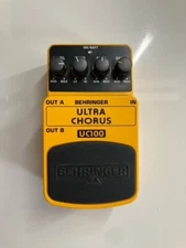 F/S Used BEHRINGER UC100 Ultra Chorus guitar effect pedal