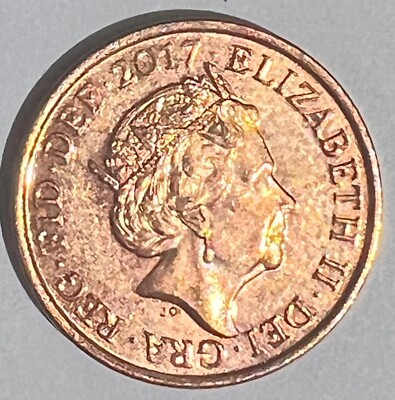 2017 UK 1 Penny Coin - Queen Elizabeth II - KM# 1339 | eBay