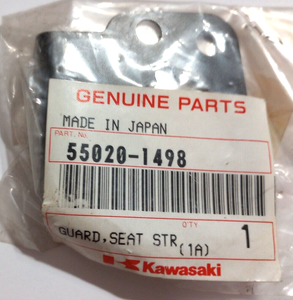 Kawasaki ZX1100, ZX1200, ER500 Seat Striker Guard NOS 55020