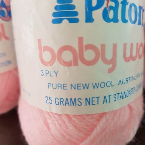 Patons Pink Baby Wool - 3 Balls - Picture 2 of 5