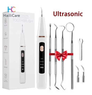Ultrasonic Dental Calculus Remover Teeth Plaque Scaler Tartar Eliminator Stains