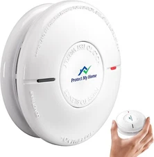 Protect My Home Smoke and Carbon Monoxide Detector Combo - CO & Smoke Alarm Syst