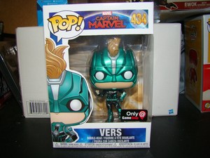 gamestop captain marvel pop