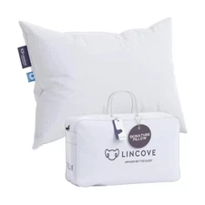 Lincove Signature™ 100% Canadian Down Luxury Sleeping Pillow - Made in Canada