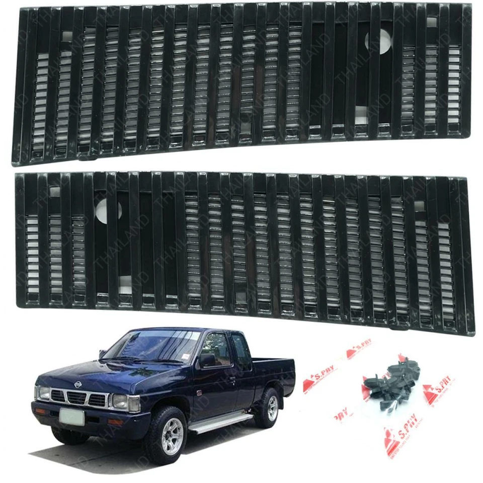 Cowl Top Grille Y238LR For Nissan Hardbody Pickup Big M D21 Frontier 1993 - 1997 Foto 4 de 4