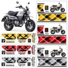 Sticker Plaid Fuel tank Set L/R Fairing Cover Air Filter For Honda Z Monkey 125