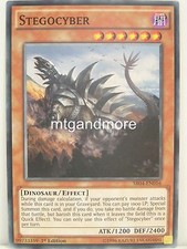 Yu-Gi-Oh 2x #016 Stegocyber - SR04 - Dinosmasher's Fury Structure Deck