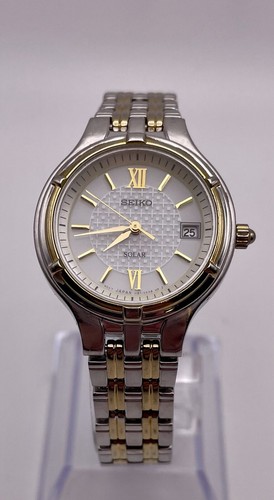 Seiko Solar Women’s Watch WR V187-0AA0 New Capacitor