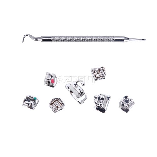 Dental Ortho Self-Ligating Brackets Braces /Heat Thermal Activated Arch Wire - Picture 33 of 79