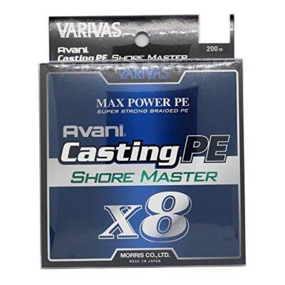 VARIVAS AVANI Casting PE Max Power X8 Shore Master 200m #0.6 PE Braid