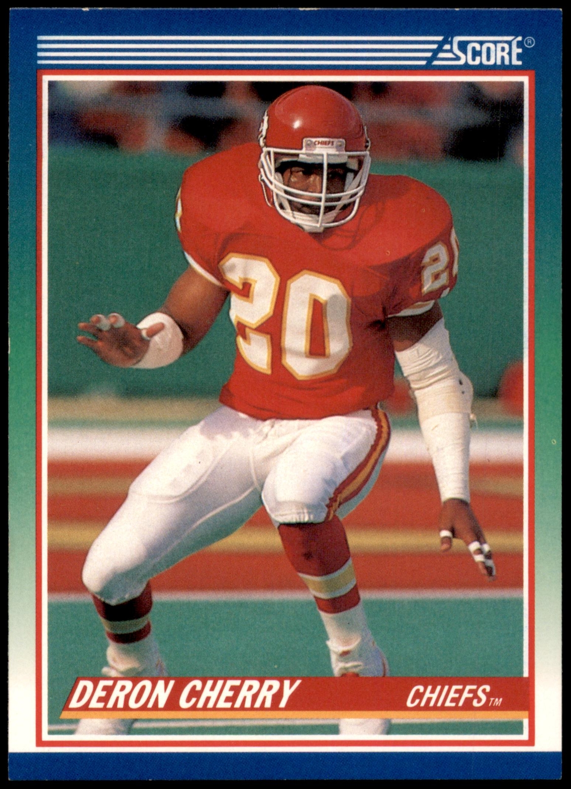 Deron Cherry #440 1990 Score
