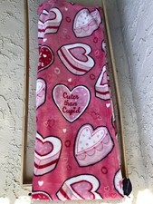 Betsey Johnson Pink Valentine  s Throw Blanket   Cuter Than Cupid, Ultra Soft