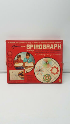 Complete Boxed 1967 Version Kenner’s Spirograph Game with all Wheels and Booklet