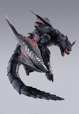 NARGACUGA フィギュア MONSTER HUNTER Bandai S.H.Monster Arts Monster Hunter World Iceborne
