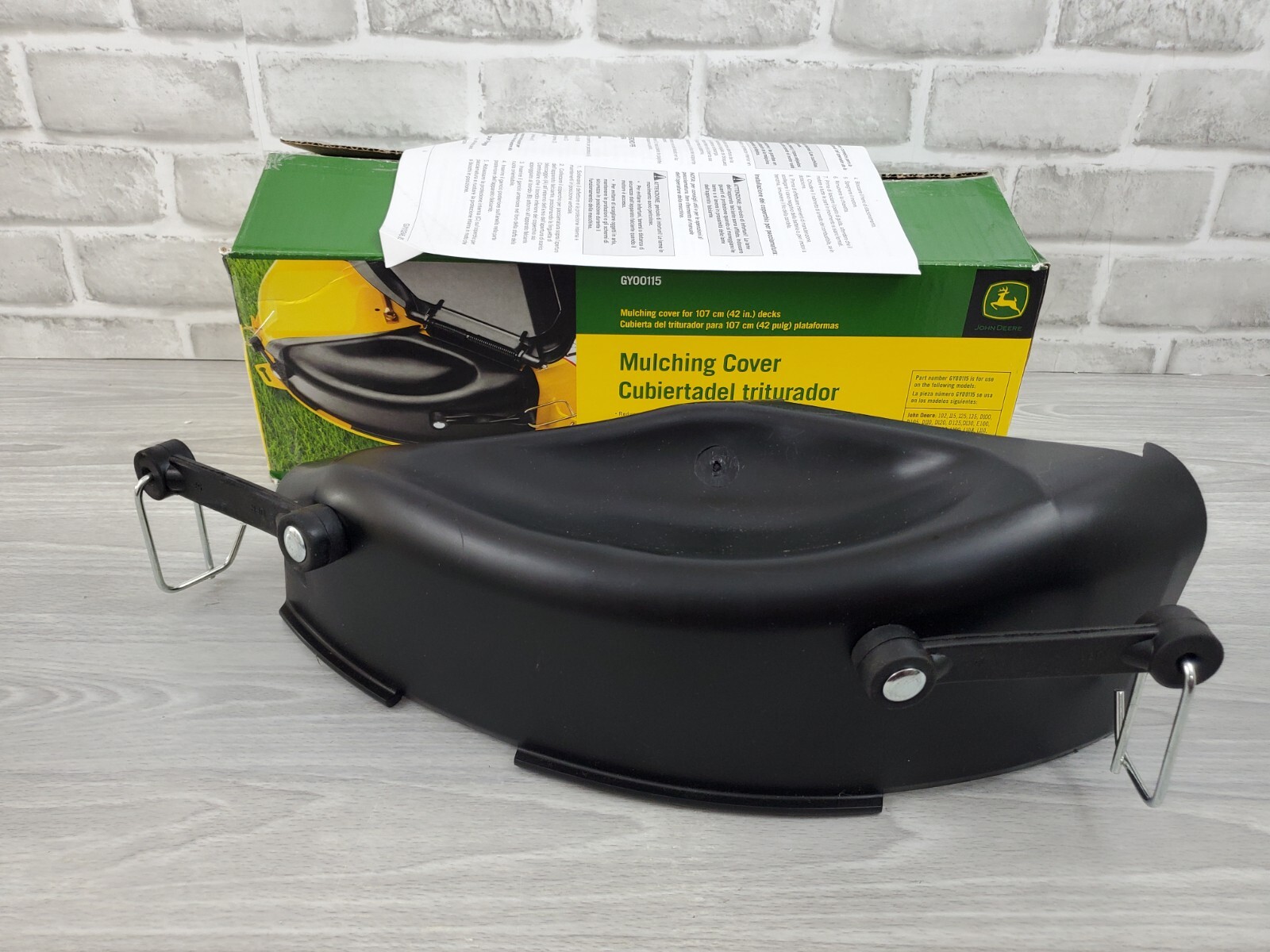 Mulch Cover Fits John Deere Mower 42 Inch Decks GY00115