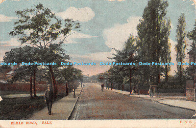 R436463 Sale Broad Road F S S Postcard
